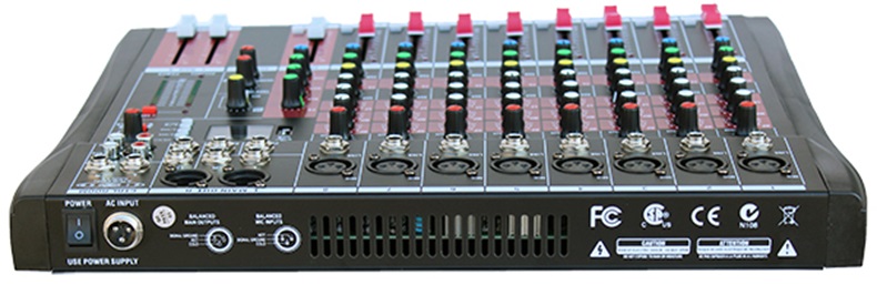 mix11 πίσω πλευρά connectors περιγραφή
